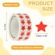 thumbnail image 2 of Rollo de Etiquetas de Estrellas Uxcell, Etiquetas Autoadhesivas de Recompensa para Suministros de Maestros de Aula y Manualidades DIY Rojo, 2 of 6