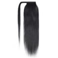 thumbnail image 3 of MY-LADY Women Clip in Ponytail Thick 100% Remy Human Hair Extensions Warp Around One piece Hairpiece Straight, 3 of 9