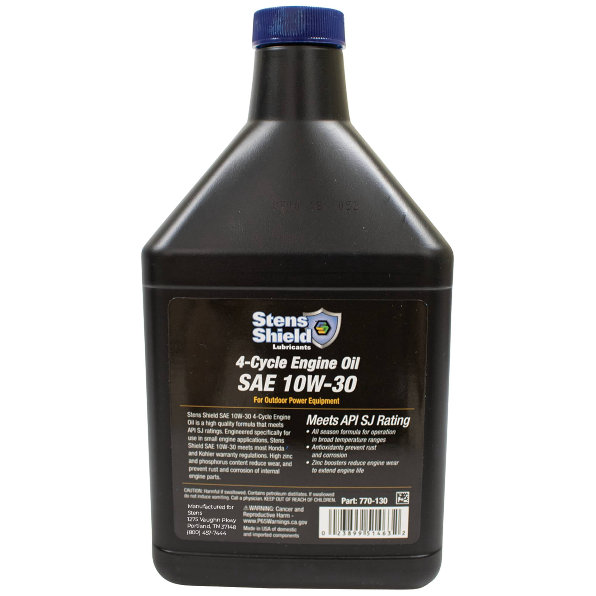 Full Synthetic 4-Cycle Engine Oil SAE 10W-30, Twelve 18 oz. bottles