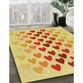 thumbnail image 2 of Ahgly Company Indoor Rectangle Patterned Pumpkin Orange Area Rugs, 4' x 6', 2 of 6