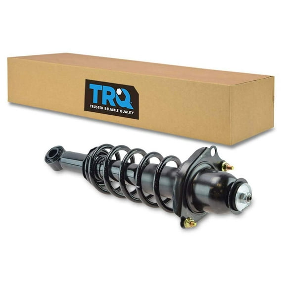 TRQ Rear Right Complete Strut & Coil Spring Assembly Passenger Side Fits Select 2010 Pontiac Vibe 2009-2010 Toyota Corolla 2009-2013 Matrix