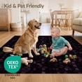 thumbnail image 4 of ODIKA 3'x5' Ultra-Soft Throw Mat, Optical Geometric Cube Depth Effect Honeycomb Illusion Abstract None Washable, Bare feet friendly, Easy Care Indoor rug for Bedside, Vanity, 4 of 7