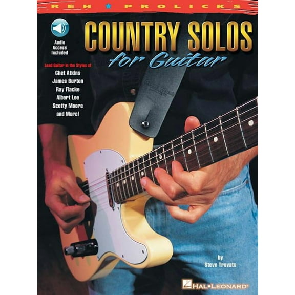 Prolicks: Country Solos for Guitar Book/Online Audio (Other)