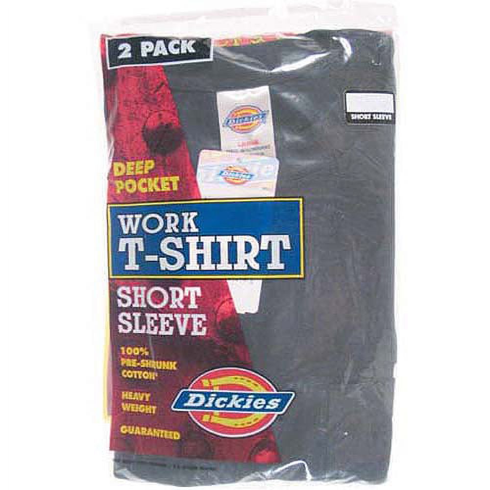 Mens and Big Mens Classic Short Sleeve Pocket T-Shirts (2-Pack) - image 2 of 2
