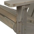 thumbnail image 5 of Lakewood Rustic Adirondack Chair - Rustic Wine, 5 of 11
