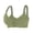 Green, variant on Front Closure Bras for Women Seamless Wireless Push Up Bra Backless Seamless Bra Adjustable Comfort Support