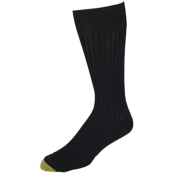 Gold Toe Chaussettes de Contrôle de l'Humidité Côtelées Taille Étendue (Lot de 3 Paires)