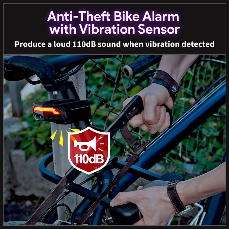 Fosmon Waterproof Wireless Anti-Theft Bike Alarm with Remote Control