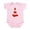 Petal Pink, variant on CafePress - Traffic Cone Infant Bodysuit - Baby Light Bodysuit, Size Newborn - 24 Months