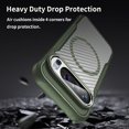 thumbnail image 3 of KOMI for Google Pixel 9 / 9 Case,Google 9 case Pixel 9 Phone Case Flexible TPU+PU Slim Translucent Hard Plastic Phone Case Military Grade Drop Protection Phone Cover for Google Pixel 9 Pro (Green), 3 of 5