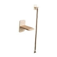 thumbnail image 2 of S SERENABLE Cat Wall Shelf Cat Tree Scratch Post Home Decor Furniture Protection Indoor Cats with Scratching Rope for Exercising Lounging, 2 of 9