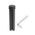 thumbnail image 1 of Lightweight Mini Desktop Tripod Aluminum Alloy Tripod Stand with 1/4 Inch Screw Wrench for DSLR ILDC Camera Camcorder Projector, 1 of 5