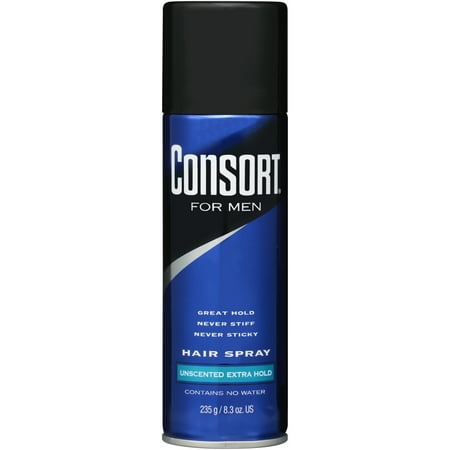 Consort for Men Unscented Extra Hold Hair Spray 8.3 oz. Aerosol Can