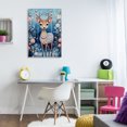 thumbnail image 4 of Stupell Industries Traditional Woodland Pattern Deer Canvas Art, 24 x 36, by The Dutch Lady, 4 of 8
