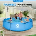 thumbnail image 2 of Avenli Deep Metal Frame Above Ground Swimming Pool 11.9ft x 2.5ft, 2 of 6