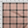 thumbnail image 2 of oneOone Polyester Lycra Fabric Tartan Check Printed Craft Fabric BTY 56 Inch Wide, 2 of 4