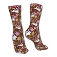 thumbnail image 7 of Fuzoiu Flower Bunny Print Crew Socks,Casual Athletic Gym LightWeight Thin Socks,Casual Crew Socks for Men Woman,Calf Length Crew Socks, 7 of 7