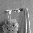 thumbnail image 2 of wall Mounted Towel Hook, 304 Stainless Steel Wall Mounted Towel Rack Hooks 3 Hooks, Brushed), 2 of 4