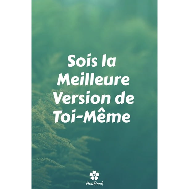 Sois La Meilleure Version De Toi Meme Carnet De Notes Original Et Drole Citation De Motivation Inspirante 117 Pages Lignees Format 15 24 Cm X 22 Cm 6 X 9 Paperback Walmart Com