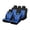 Blue, variant on Four-Piece Universal Car Seat Cover, Embroidered Car Seat Protector, Car Interior Accessories, And Stylish Car Seat Cover
