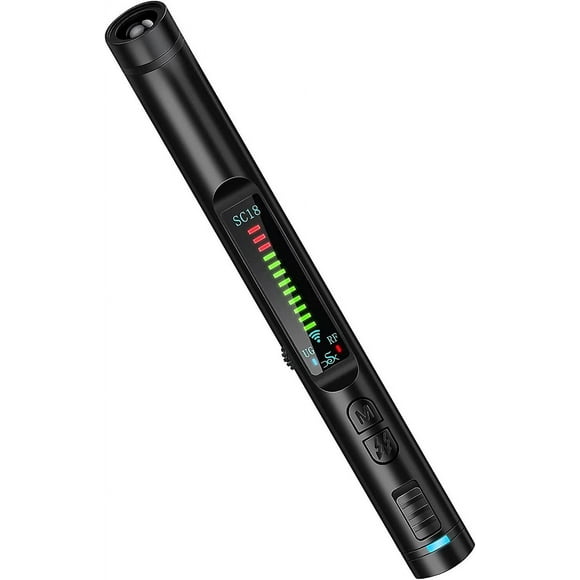 Camera Detector, Gps Tracker Detection, Rf Signal Scanner With 1m-8g Hz Wide Frequency Range And 12 Sensitivity Levels