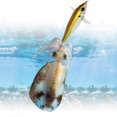 thumbnail image 1 of Señuelo luminoso de calamar de 83mm, lámpara para pesca nocturna, gancho doble, señuelo para atraer sepias en forma de pez para agua salada y dulce, 1 of 7