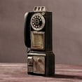thumbnail image 4 of PENGXAING Vintage Rotate Classic Look Dial Pay Phone Model Retro Booth Home Decoration Ornament, 4 of 9