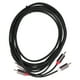 thumbnail image 3 of Cable RC Ato RCA, 2RCA macho a 2RCA RCA Cable de audio T Vto Amplificador Cable RCA adaptado para la perfección, 3 of 8