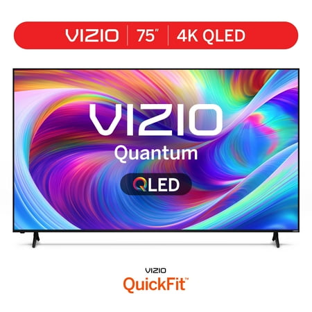 VIZIO 75 Class Quantum 4K QLED HDR Smart TV (NEW) VQD75M-08