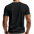 thumbnail image 3 of Fanxing Mens V Neck Undershirts Under $10 Black Stretch Blend Undershirt Tops M, 3 of 8