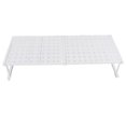 thumbnail image 2 of Expandable Closet Shelf Storage Rack Easy to Install High Load Bearing Capacity Space Saving Cabinet Storage Shelf for Kitchen Bathroom Pantry Length 87‑108cm / 34.3‑42.5in, 2 of 22