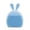 Blue, variant on Linnome Silicone Cleansing Brush Facial Cleanser Manual Massage Pore Cleaner for Face 3.35x2.56x0.83in Blue