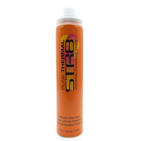 Shine Spray - Thermal Str8 Protective Shine Spray, By Rusk - 1.8 Oz Hair Spray