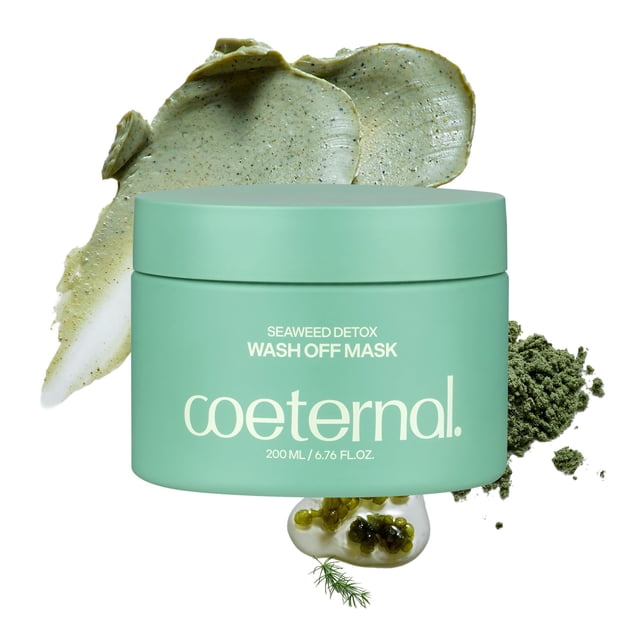 Mascarilla facial coeternal Seaweed Detox de arcilla con algas 200 ml