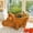 B, variant on USUERY Handmade Wicker Animal Storage Basket Set Cute Rattan Organizer For Toys Snacks Fish Hippo Deer Elephant Dog Shapes