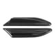 thumbnail image 2 of 2x guardabarros de coche, moldura de solapa, reemplazo de piezas de modificación de vehículo de panel de aire, decoración de alerón Patrón de fibra de carbono, 2 of 8