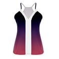 thumbnail image 2 of Aayomet Ladies Tops And Blouses Women's Casual Square Neck Sleeveless Slim Fitted Basic Tank Top,Purple S, 2 of 3