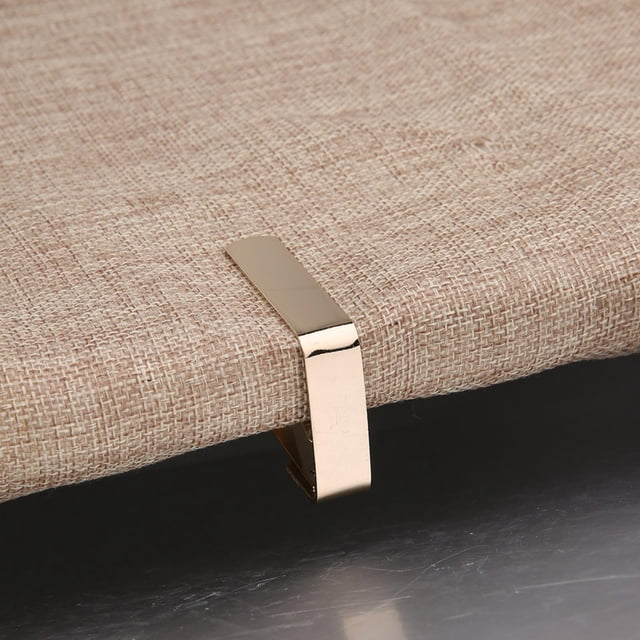4 Clips de Acero inoxidable para mantel, clips Para Mantel de Picnic, Abrazaderas de Metal, Soporte Para Mantel de Comedor, Para El Hogar, Restaurantes, Mesa de Comedor de Fiesta