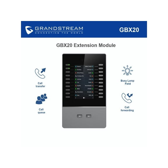 Grandstream GBX20 Extension Module for GRP2615 and GXV3350