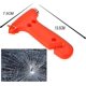 thumbnail image 2 of Martillo de seguridad para automóvil, 1 pieza, martillo para romper ventanas de escape de emergencia para automóviles, cortador de cinturón de seguridad, herramienta de escape de emergencia, Red-ph Rojo Verde Cocina, Decoración y Otros, 2 of 5