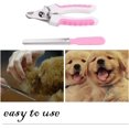 thumbnail image 3 of Jinsinto Cat and Dog Nail Clippers with Nail File Cat Claw Clippers with Sturdy Non Slip Handles for Pets Dog Cat, 3 of 3