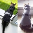 thumbnail image 2 of Security Cat Clothes Pet Cat Coats Jacket Hoodies For Cats Outfit Warm Pet Clothing Rabbit Animals Pet Costume For Small Dogs ShopWise Round, 2 of 20