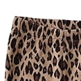 thumbnail image 4 of mgoYE Girl's Polka Dots Loose Fit Wide Leg Pants with Pocket(Brown,3-4 Years), 4 of 6