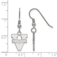 thumbnail image 2 of Sterling S. Rh-p LogoArt University of Virginia Small Dangle Earrings; for Adults and Teens; for Women and Men, 2 of 2