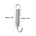 thumbnail image 3 of Unique Bargains 32mm 1.26' Motorcycle Exhaust Pipe Spring Set with Hooks Stainless Steel Mounting Springs Silver Tone, 3 of 6