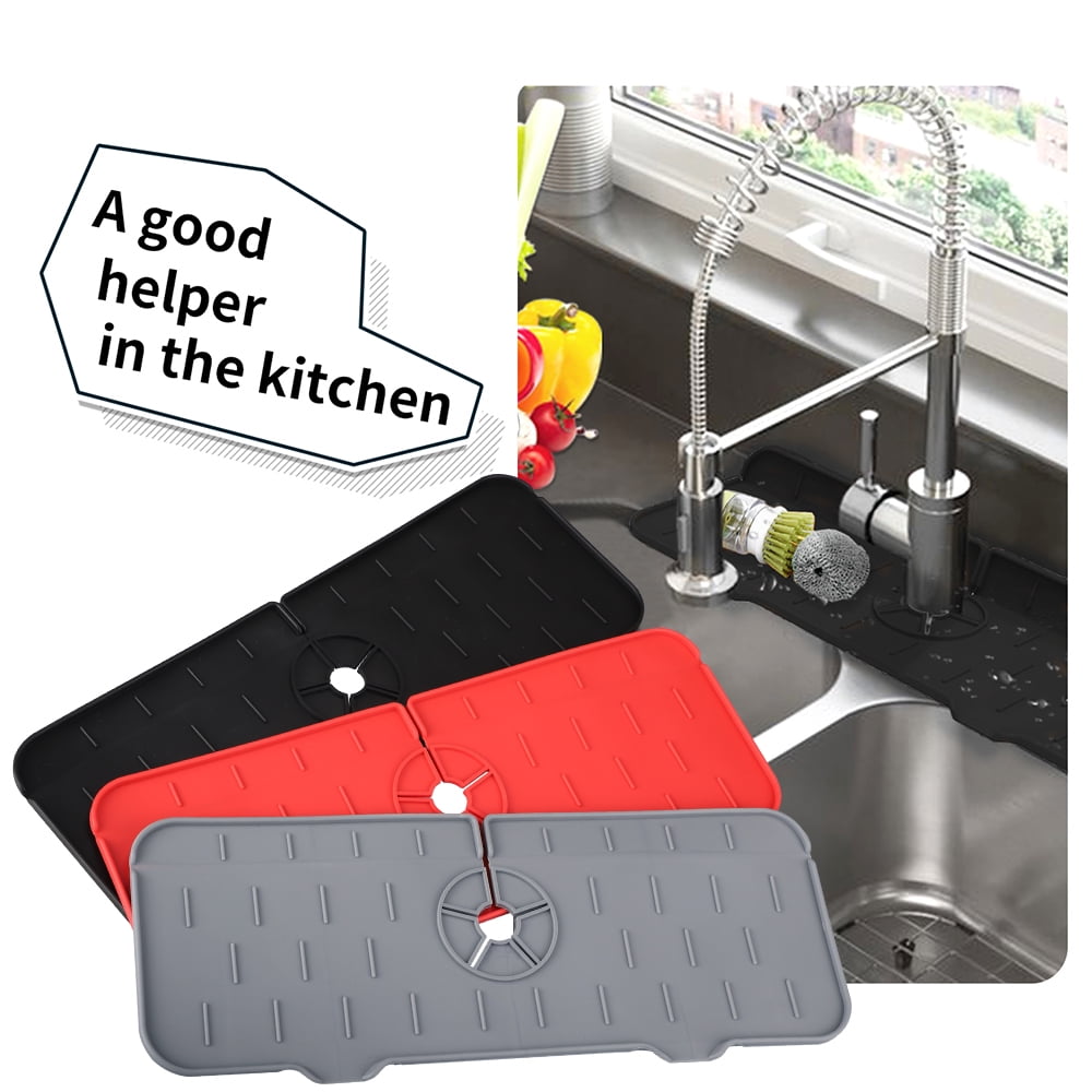 Faucet Silicone Mat For Mess-Free Sink - Inspire Uplift