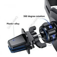 thumbnail image 5 of For Audi A4 Car Air Vent Clip Mount Mobile Phone Holder Mirror FaceY-shaped Navigation Stand, 5 of 6