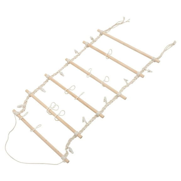 Household Wooden Hairpin Wall Holder Wall Hanging Hair Clip Headband Organizer Home Supply