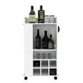 thumbnail image 3 of Engineered Wood - Single Door Cabinet - Primary Living Space - Organized Bar Supplies, 3 of 4