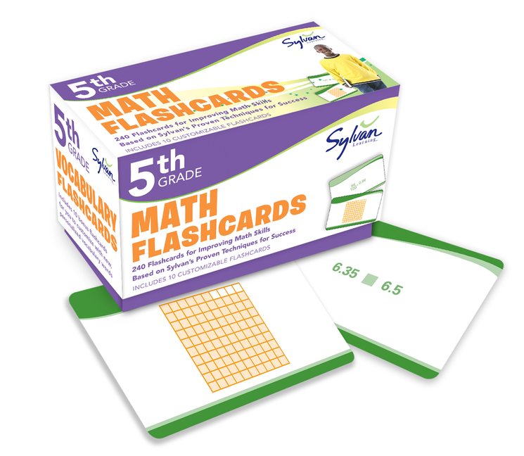 Sylvan Math Flashcards 5th Grade Math Flashcards 240 Flashcards For Sylvan Math Flashcards 5th Grade Math Flashcards 240 Flashcards For